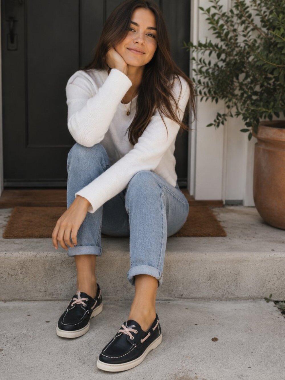 🖤Sparkly Black Sperrys🖤